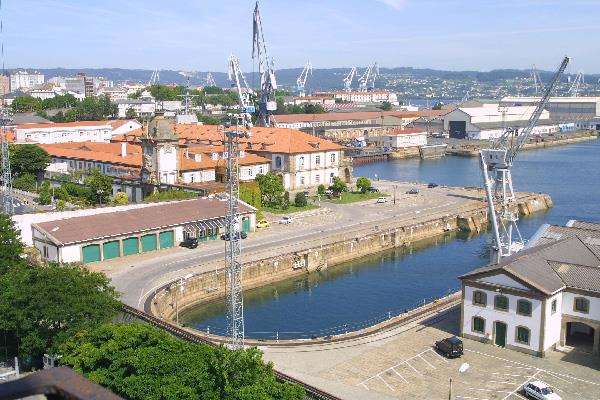 Puerto de Curuxeiras en Ferrol