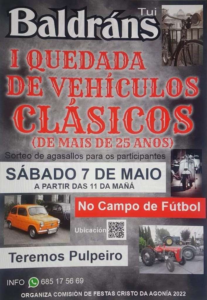 III Quedada de Vehículos Clásicos de Baldráns en Tui
