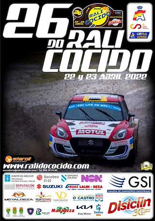 Fechas, información, programa, cartel, imágenes, mapa y ubicación de XXVIII Rali do Cocido  en  Lalín