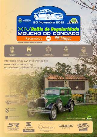 Fechas, información, programa, cartel, imágenes, mapa y ubicación de XVI Rallie de Regularidade Moucho do Condado  en  Salvaterra do Miño