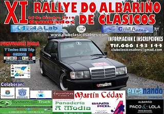 Fechas, información, programa, cartel, imágenes, mapa y ubicación de XI Rallye do Albariño de Clásicos  en  Cambados