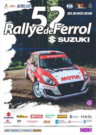 Fechas, información, programa, cartel, imágenes, mapa y ubicación de LIV Rallye  en  Ferrol