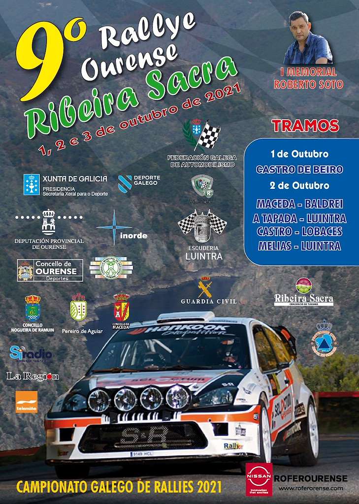 XI Rallye - Ribeira Sacra en Nogueira de Ramuín