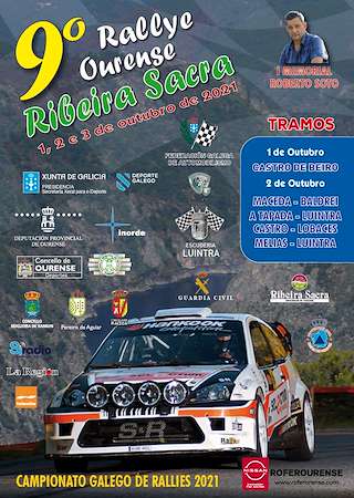 Fechas, información, programa, cartel, imágenes, mapa y ubicación de XI Rallye - Ribeira Sacra  en  Nogueira de Ramuín