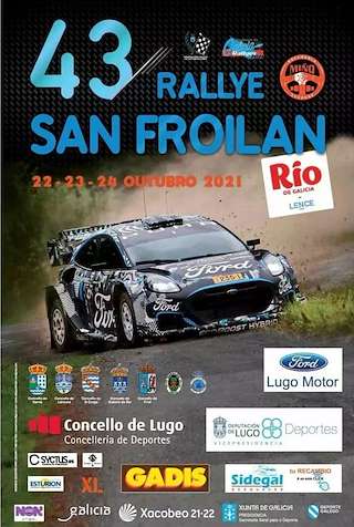 Fechas, información, programa, cartel, imágenes, mapa y ubicación de XLV Rallye San Froilán  en  Lugo