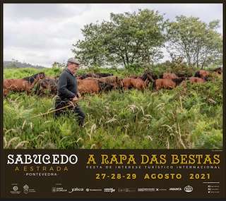 Fechas, información, programa, cartel, imágenes, mapa y ubicación de Rapa das Bestas de Sabucedo (2024)  en  A Estrada