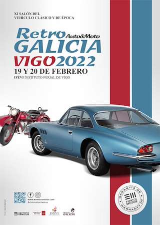 Fechas, información, programa, cartel, imágenes, mapa y ubicación de Retro Auto & Moto Galicia - XIII Salón del Vehículo Clásico y de Época  en  Vigo