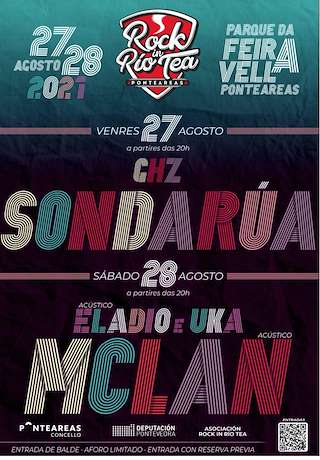 Fechas, información, programa, cartel, imágenes, mapa y ubicación de XII Rock in Rio Tea (2024)  en  Ponteareas