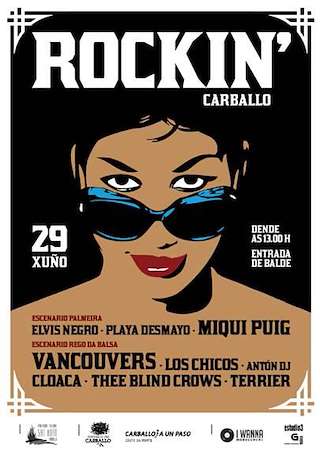 Fechas, información, programa, cartel, imágenes, mapa y ubicación de Rockin´ (2024)  en  Carballo