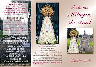 Romaría da Virxe dos Milagres de Amil (2024) en Moraña