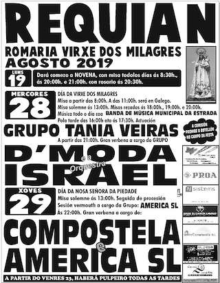 Romaria da Virxe dos Milagres de Requián (2024) en A Estrada