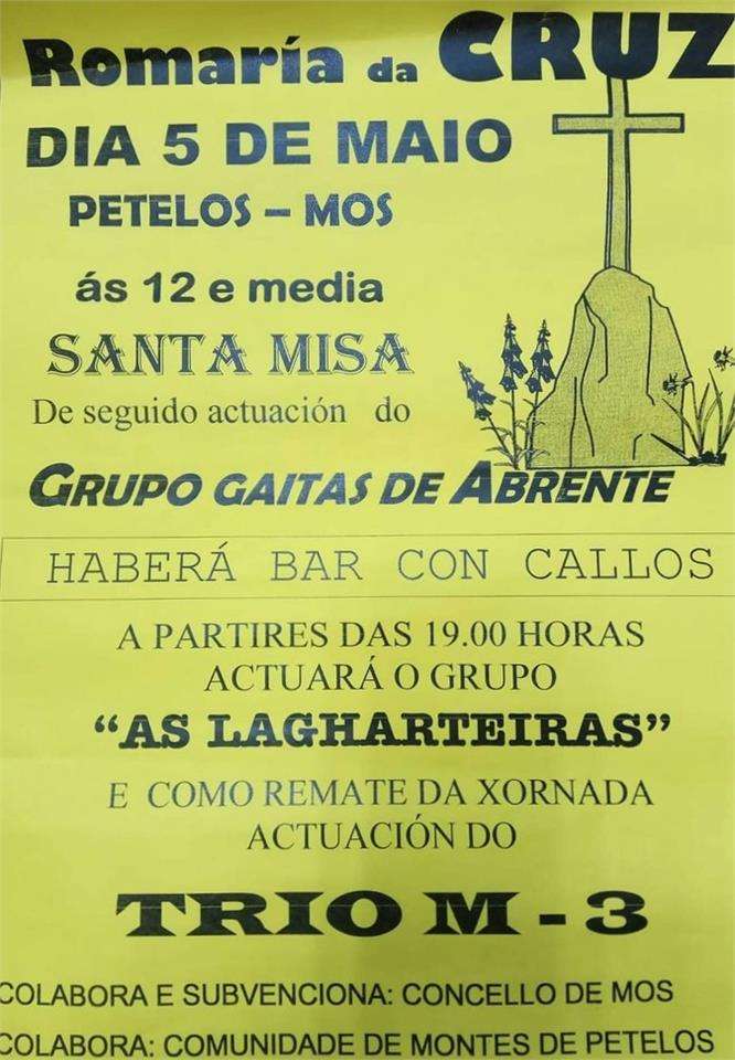 Romaría da Cruz de Petelos en Mos