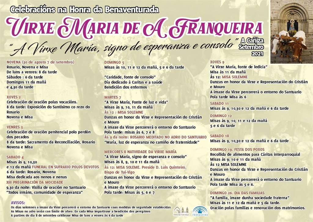Romaría da Virxe da Franqueira en A Cañiza