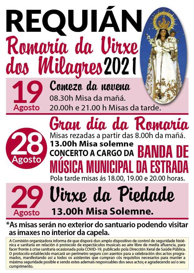 Romaria da Virxe dos Milagres de Requián (2024) en A Estrada