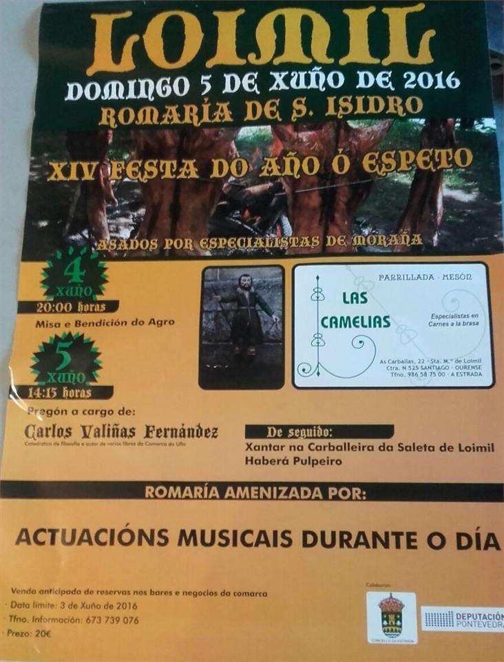 Romaría de San Isidro - XXII Festa do Año ó Espeto de Loimil en A Estrada