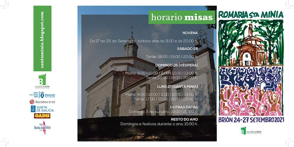 Romaría de Santa Minia en Brión