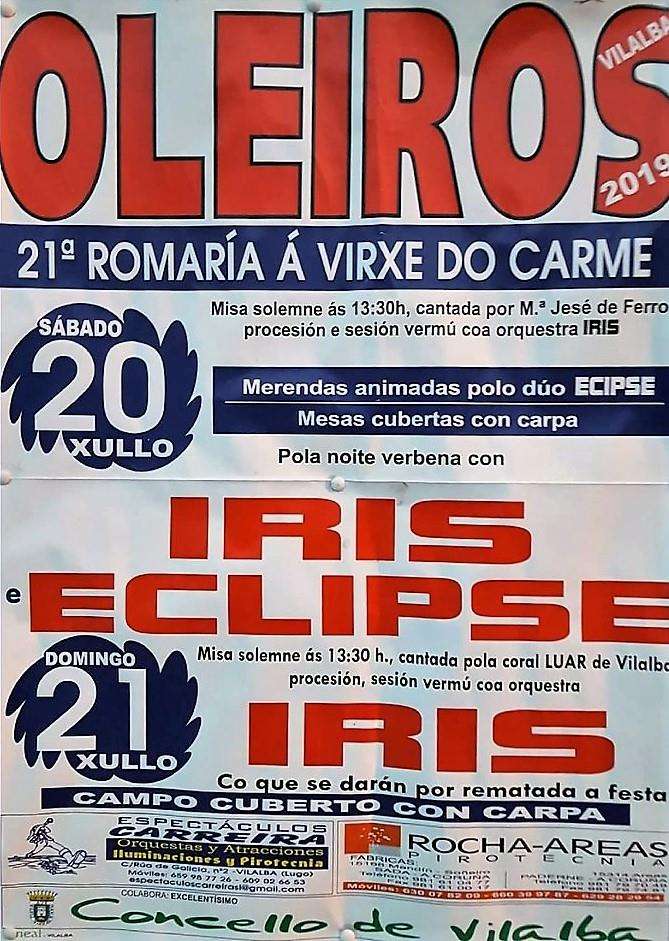 Romaría do Carme de Oleiros (2024) en Vilalba