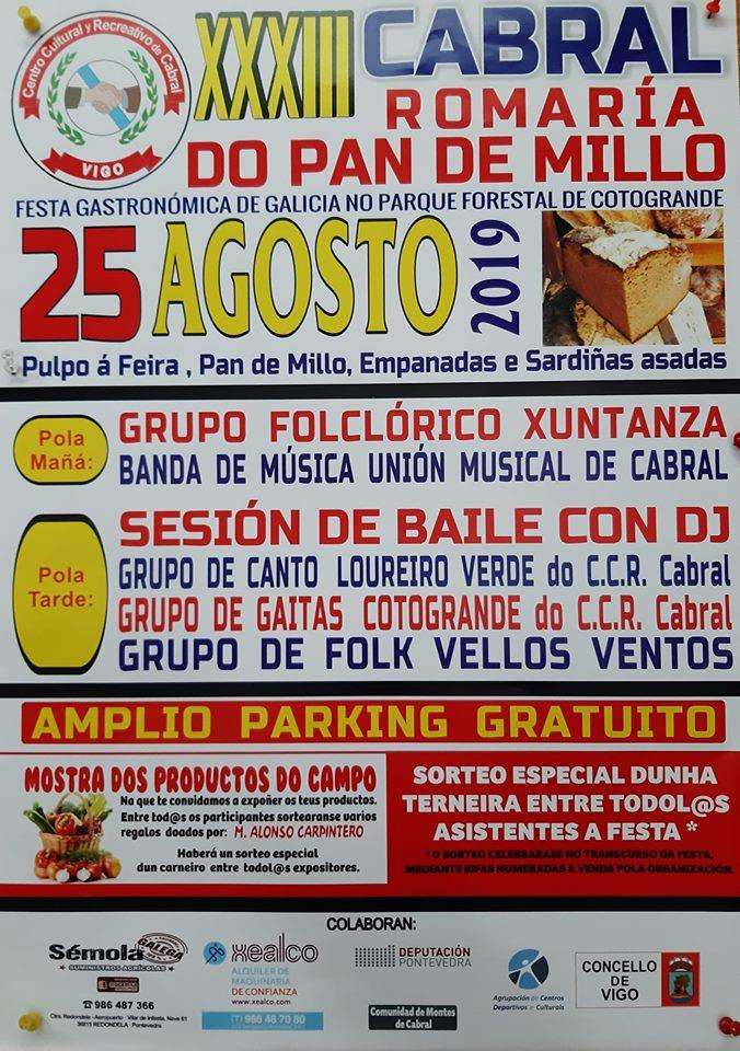 XXXV Romaría do Pan de Millo de Cabral en Vigo
