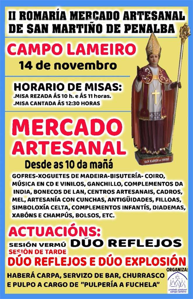 IV Romaría e Mercado Artesanal de San Martiño de Penalba en Campo Lameiro