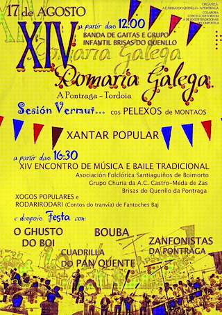 Fechas, información, programa, cartel, imágenes, mapa y ubicación de XXIV Romaria Galega (2024)  en  Tordoia