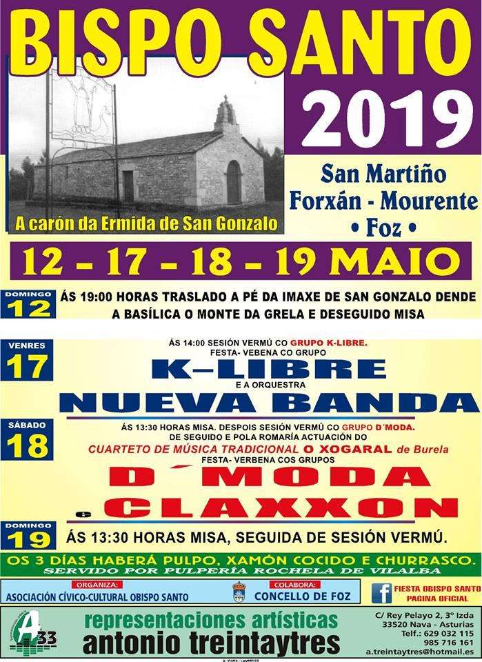 Romaxe Obispo Santo de San Martiño en Foz
