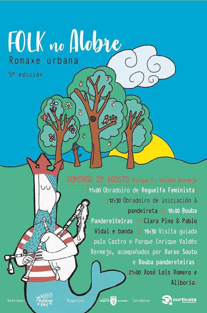 VII Romaxe Urbana Folk no Alobre en Vilagarcía de Arousa