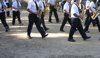 Romería de Santa Calumbra de Santa Comba en Oia