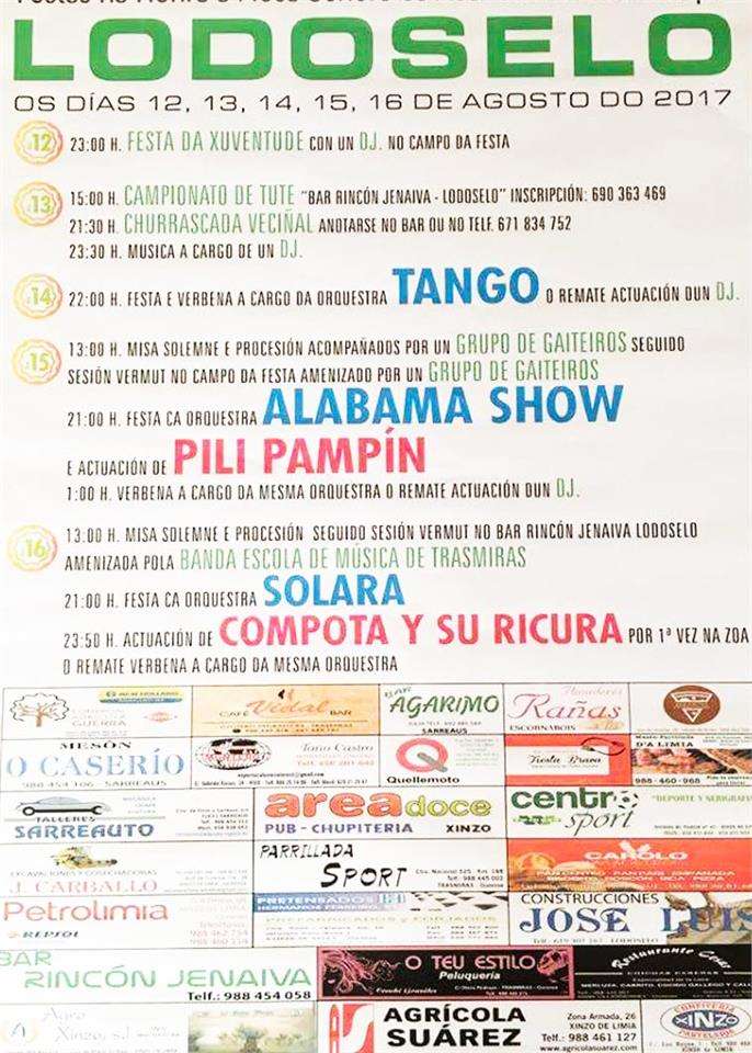 Romería de la Asunción de Lodoselo (2024) en Sarreaus