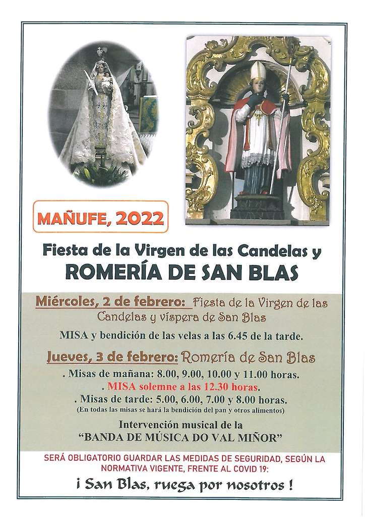 Romería de San Blas de Mañufe en Gondomar