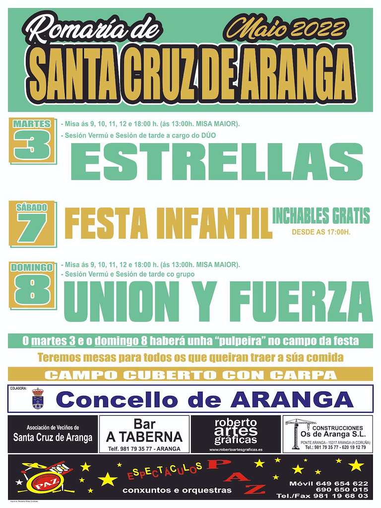 Romería de Santa Cruz en Aranga