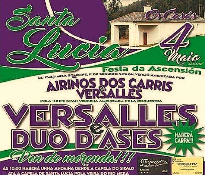 Romeria de Santa Lucía en honor a la Ascensión en Cerdido
