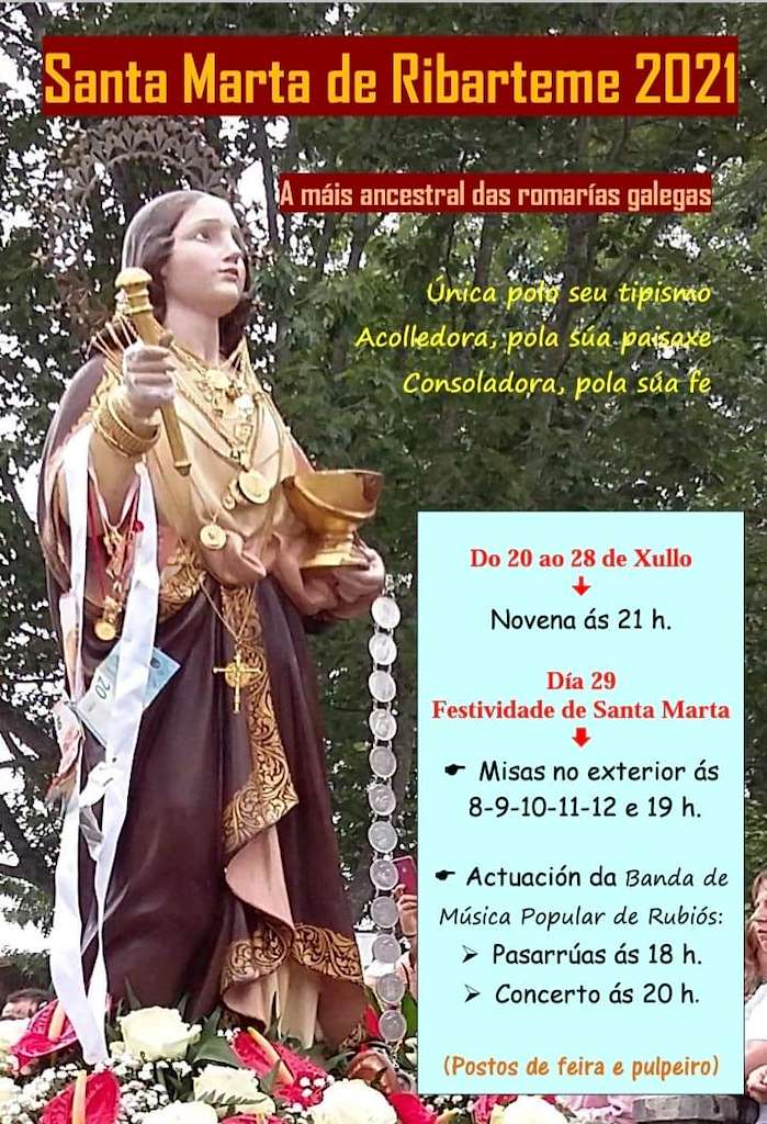 Romería de Santa Marta de Ribarteme  (2024) en As Neves