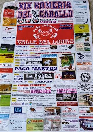 Fechas, información, programa, cartel, imágenes, mapa y ubicación de XXI Romería del Caballo  en  Tui