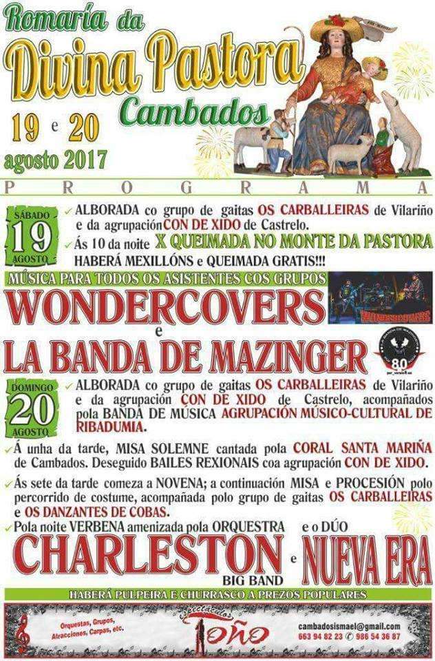 Romería Popular da Divina Pastora en Cambados