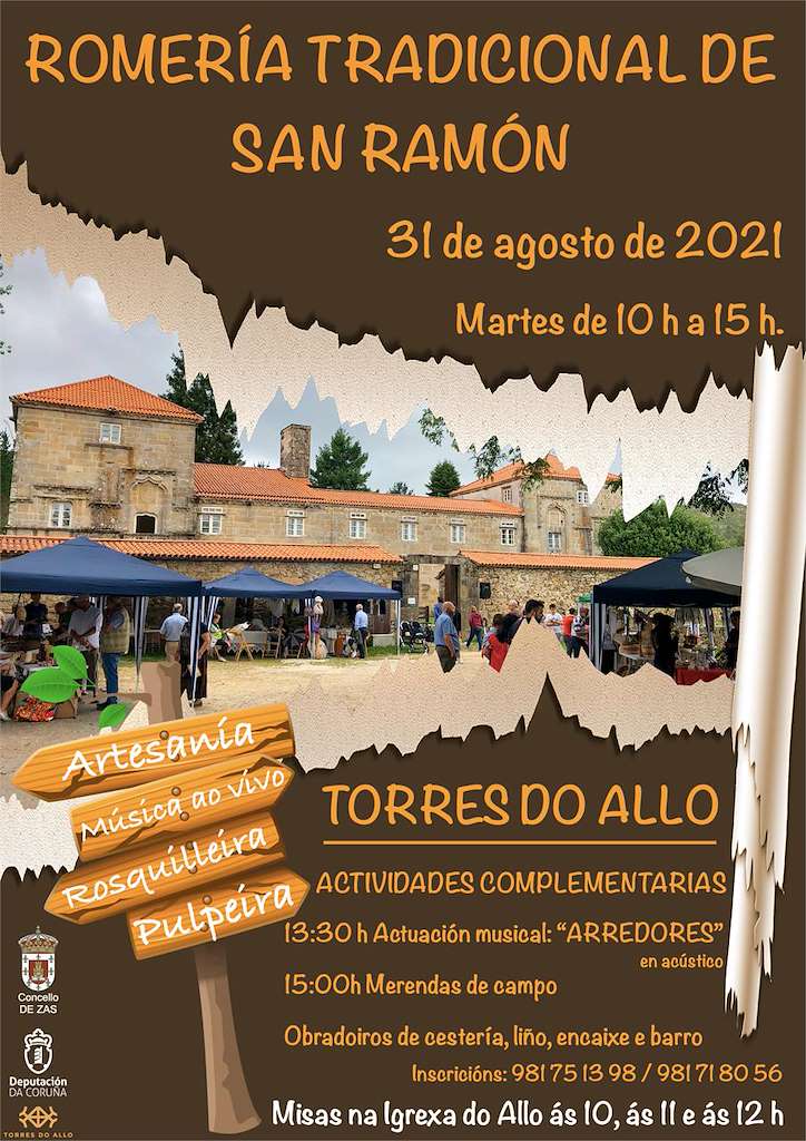 Romería Tradicional de San Ramón  en Zas