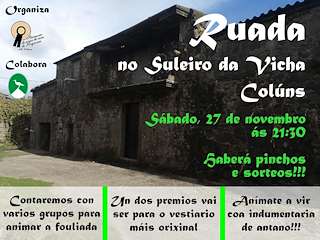 Fechas, información, programa, cartel, imágenes, mapa y ubicación de Ruada de Coluns   en  Mazaricos