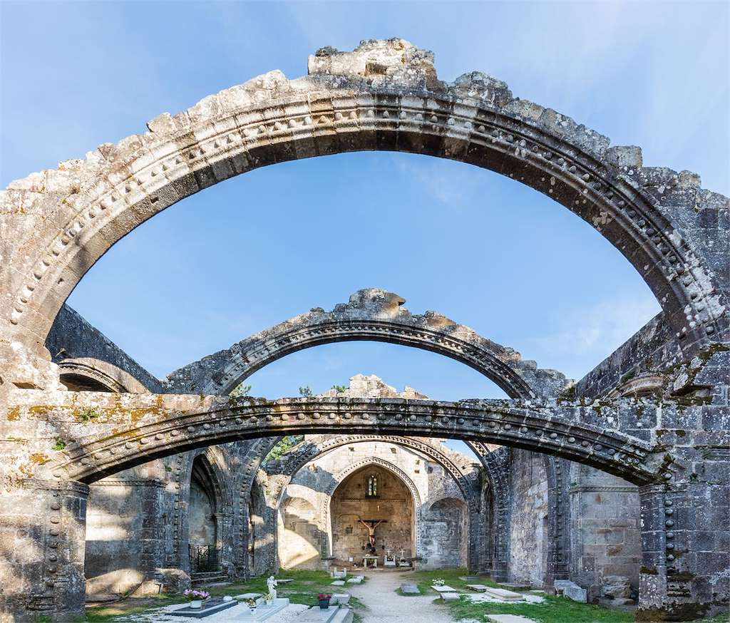 Ruinas de Santa Mariña en Cambados