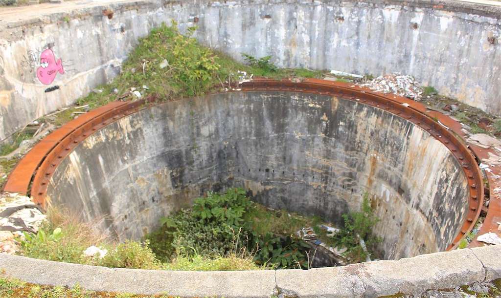 Ruinas del Observatorio de Monte Ventoso en Ferrol