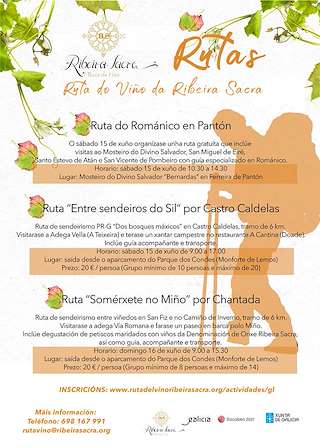 Ruta do Viño da Ribeira Sacra – Xornadas de Portas Abertas en Monforte de Lemos