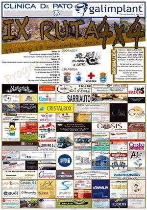Fechas, información, programa, cartel, imágenes, mapa y ubicación de XI Ruta 4x4  en  Sarria