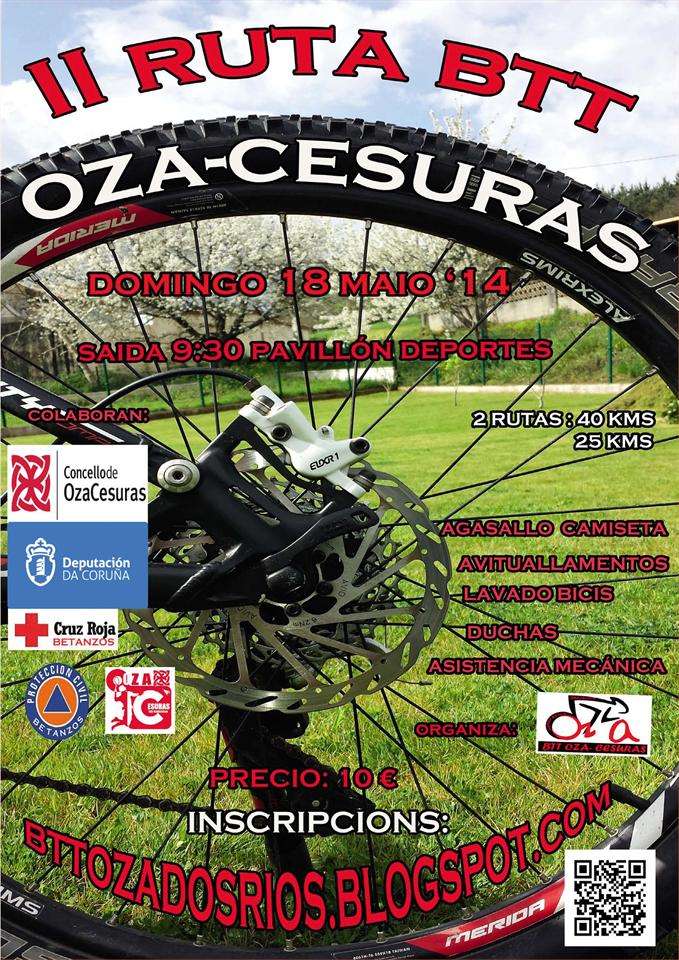 VIII Ruta BTT Oza-Cesuras en Oza Cesuras