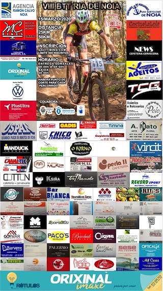 Fechas, información, programa, cartel, imágenes, mapa y ubicación de X Ruta BTT Ría de Noia