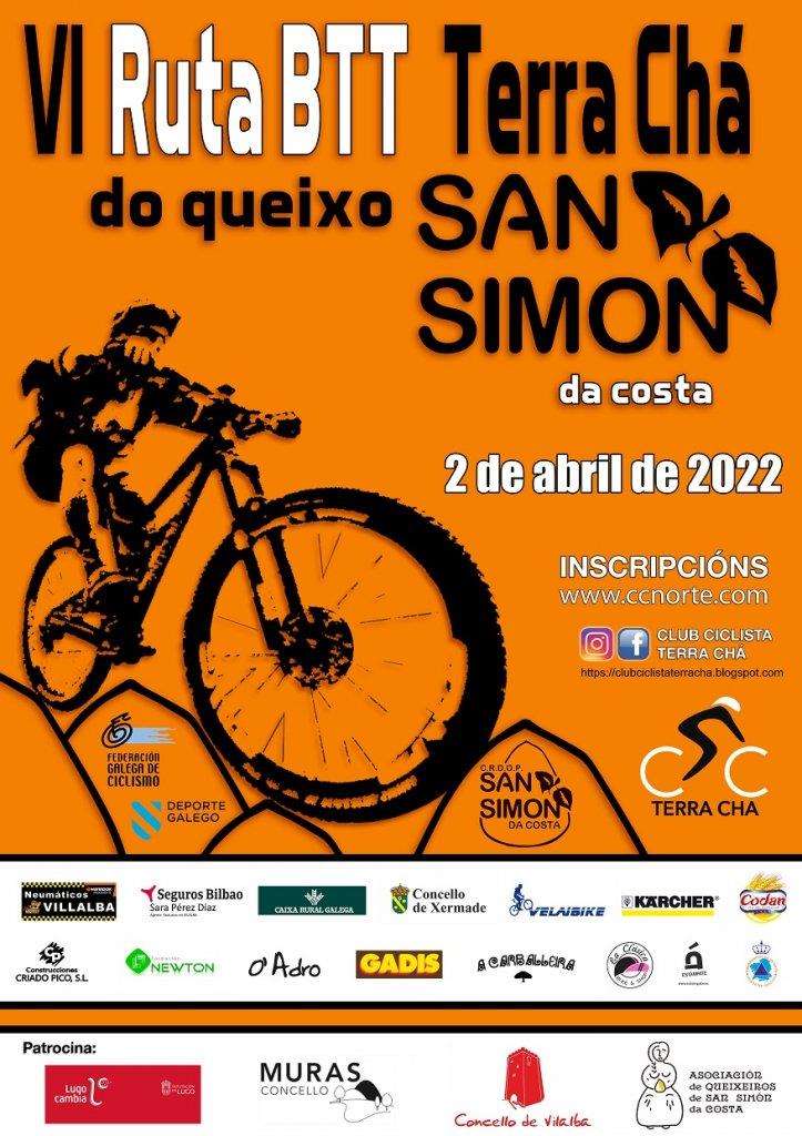 VIII Ruta BTT Terra Chá do Queixo San Simón da Costa  en Vilalba