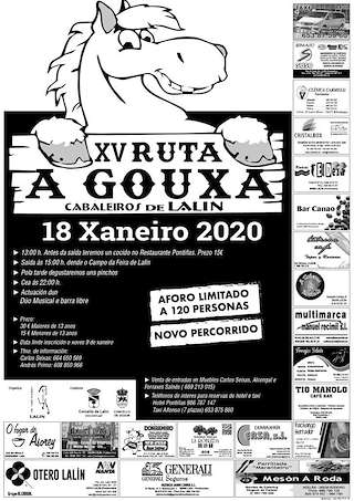 Fechas, información, programa, cartel, imágenes, mapa y ubicación de XIX Ruta Cabalar A Gouxa  en  Lalín