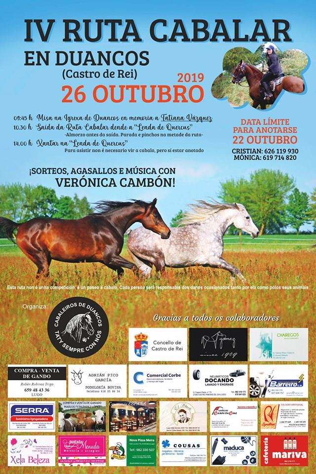 V Ruta Cabalar de Duancos en Castro de Rei