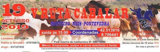 VII Ruta Cabalar de Mosteiro en Meis