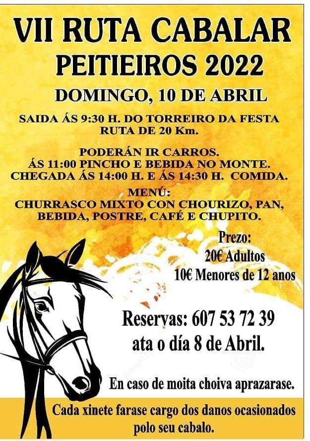 VIII Ruta Cabalar de Peitieiros en Gondomar