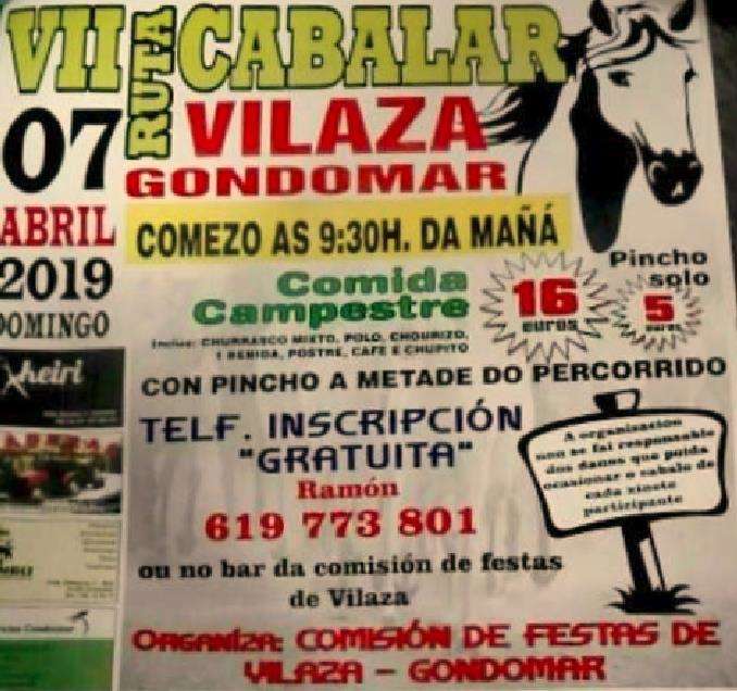 X Ruta Cabalar de Vilaza  en Gondomar
