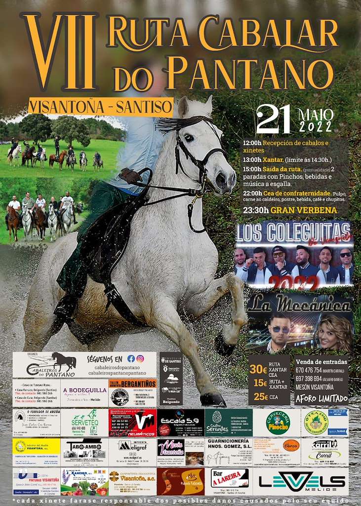 VIII Ruta Cabalar do Pantano de Visantoña en Santiso