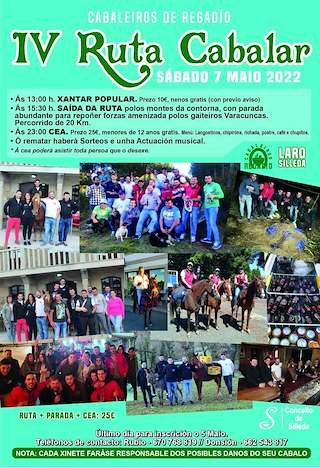 Fechas, información, programa, cartel, imágenes, mapa y ubicación de VI Ruta Cabalar  en  Silleda